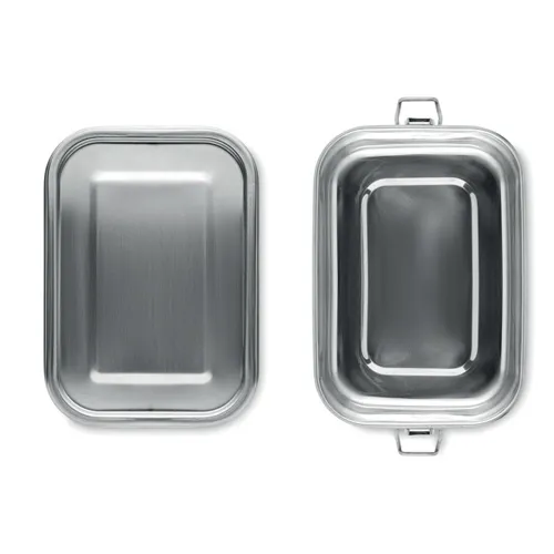 CHAN LUNCHBOX Acél uzsonnás doboz, 750 ml Matt Ezüst 