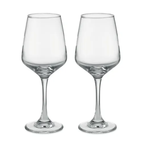 CHEERS 2 db-os borospohár készlet Áttetsző 