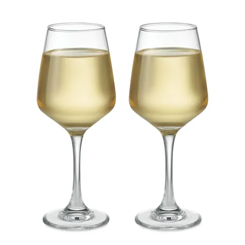 CHEERS 2 db-os borospohár készlet Áttetsző 
