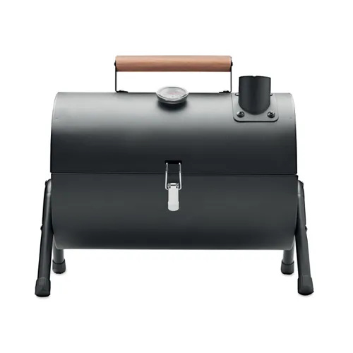 CHIMEY Hordozható grillsütő kéménnyel Fekete 
