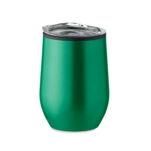 CHIN CHAN Duplafalú úti pohár 350 ml Zöld 