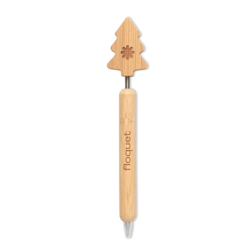 CHRISPEN Bambusz golyóstoll,karácsonyfa Fa 