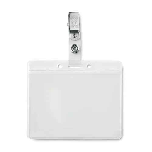 CLIPBADGE PVC kártyatartó Áttetsző 