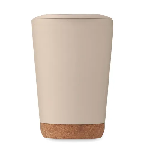 CO Duplafalú pohár 300 ml Bézs 