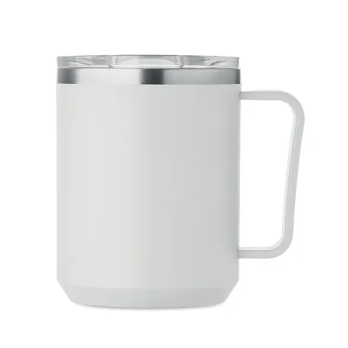 COCOA Duplafalú bögre 400 ml Fehér 