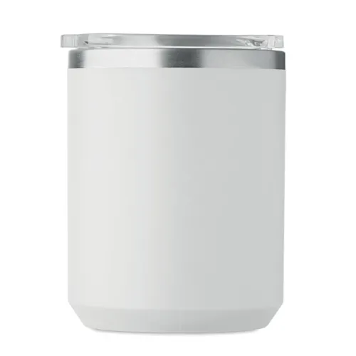 COCOA Duplafalú bögre 400 ml Fehér 
