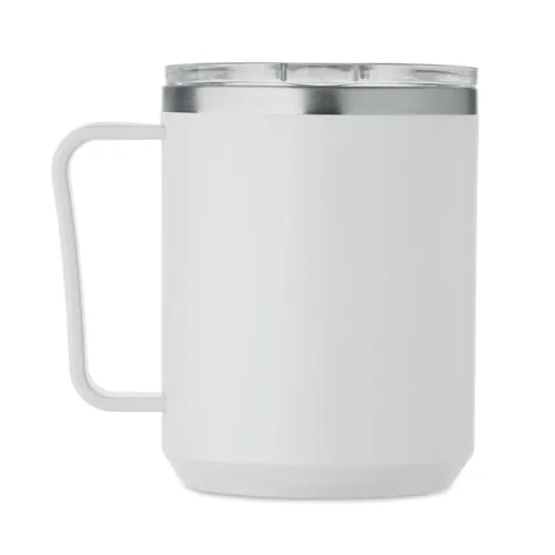 COCOA Duplafalú bögre 400 ml Fehér 