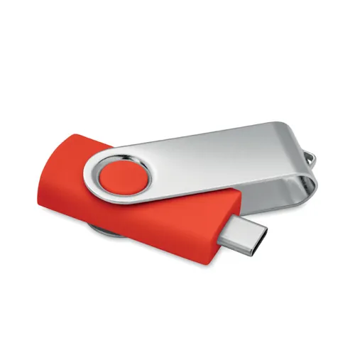 COLODRI 16GB 3.0 USB pendrive C-típusú    MO1401 Piros 