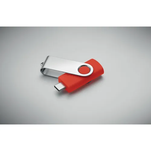 COLODRI 16GB 3.0 USB pendrive C-típusú    MO1401 Piros 