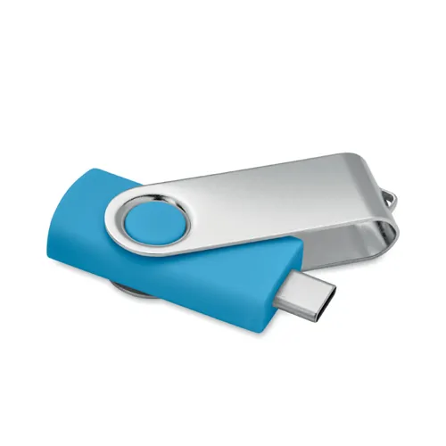 COLODRI 16GB 3.0 USB pendrive C-típusú    MO1401 turkiz 
