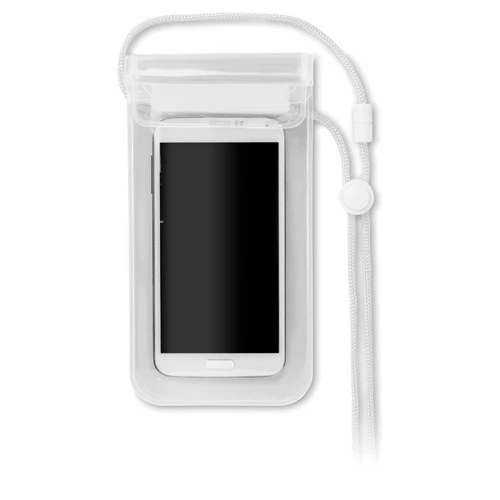 COLOURPOUCH Vízálló okostelefon tok Áttetsző Fehér 