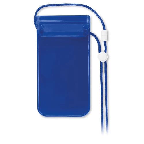 COLOURPOUCH Vízálló okostelefon tok Áttetsző Kék 