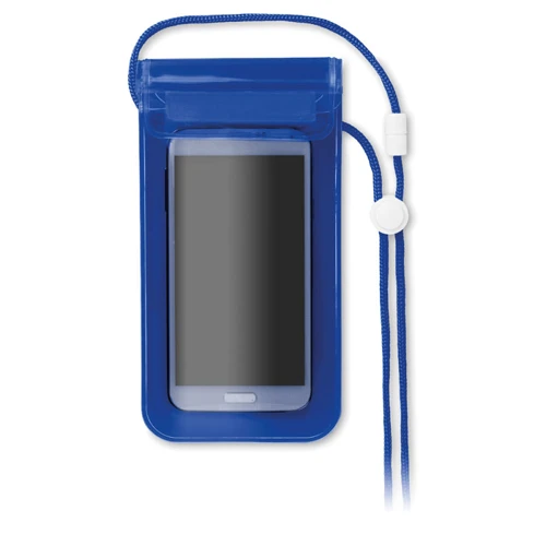 COLOURPOUCH Vízálló okostelefon tok Áttetsző Kék 