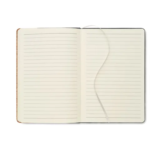 CORKBOOK A5 RPET filc és parafa notesz sötét szürke 