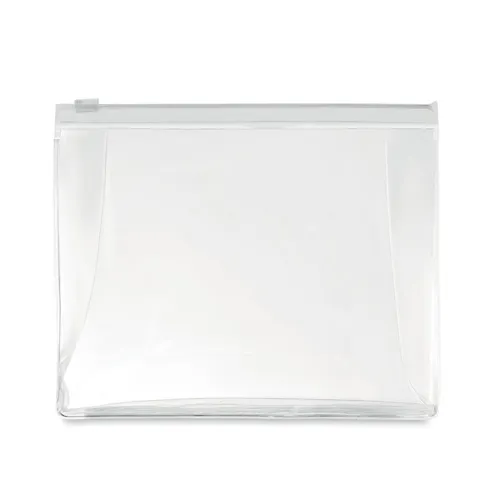 COSMOBAG PVC kozmetikai táska Áttetsző Fehér 