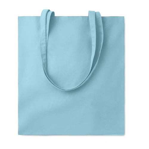 COTTONEL COLOUR + Pamut bevásárlótáska, 140 g Babakék 