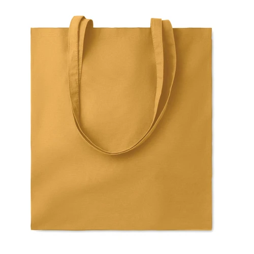 COTTONEL COLOUR + Pamut bevásárlótáska, 140 g Ochre 