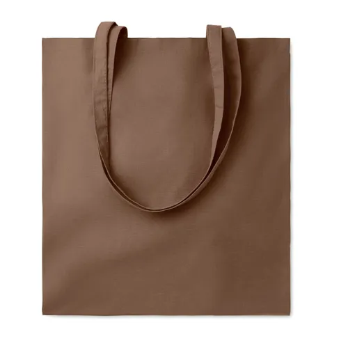 COTTONEL COLOUR++ Pamut bevásárlótáska, 180 g Földszín 