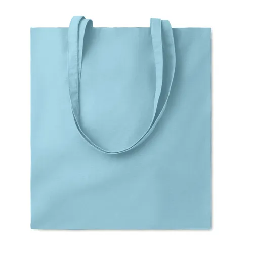 COTTONEL COLOUR++ Pamut bevásárlótáska, 180 g Babakék 