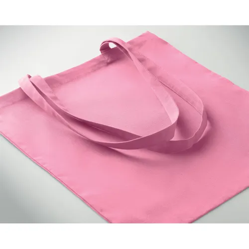 COTTONEL COLOUR++ Pamut bevásárlótáska, 180 g Babarózsaszín 