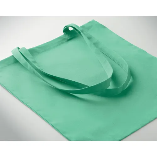 COTTONEL COLOUR++ Pamut bevásárlótáska, 180 g Mentazöld 