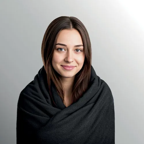 COZY 2 az 1-ben útitakaró készlet Fekete 