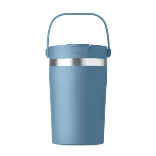 COZYCUP Duplafalú pohár 350 ml Petrolkék 