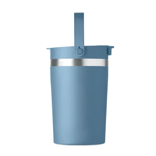 COZYCUP Duplafalú pohár 350 ml Petrolkék 