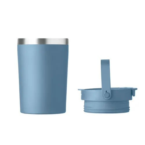 COZYCUP Duplafalú pohár 350 ml Petrolkék 