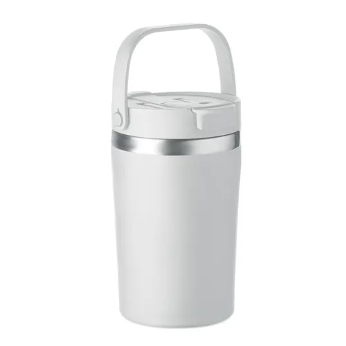 COZYCUP Duplafalú pohár 350 ml Fehér 