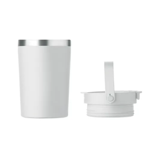 COZYCUP Duplafalú pohár 350 ml Fehér 