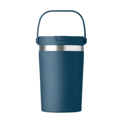COZYCUP Duplafalú pohár 350 ml sötétkék 