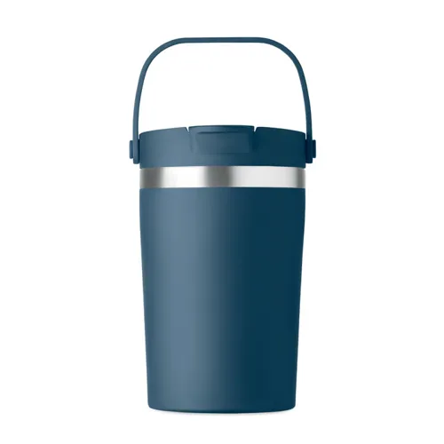 COZYCUP Duplafalú pohár 350 ml sötétkék 