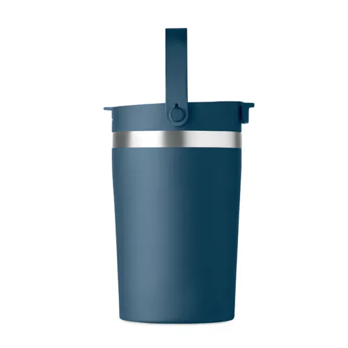 COZYCUP Duplafalú pohár 350 ml sötétkék 
