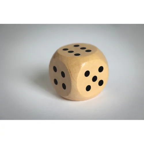 DADIN Schima fa dobókocka 3 cm Barna 