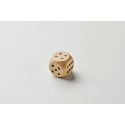 DADIN Schima fa dobókocka 3 cm Barna 