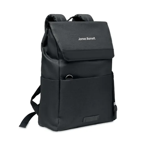DAEGU LAP 600D RPET laptop hátizsák Fekete 
