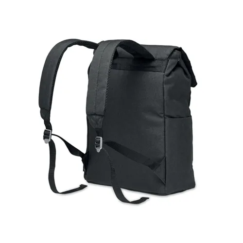 DAEGU LAP 600D RPET laptop hátizsák Fekete 