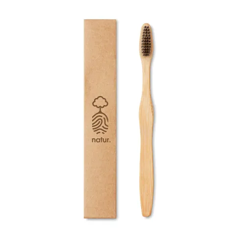 DENTOBRUSH Bambusz fogkefe Fekete 