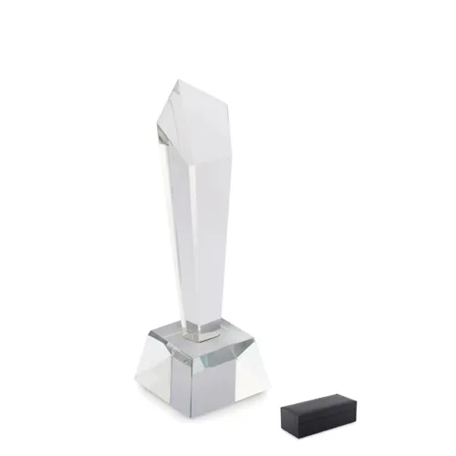 DIAWARD Kristály díj ajándékdobozban Áttetsző 