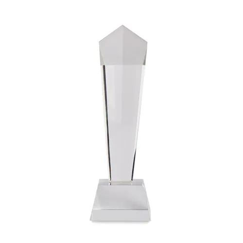 DIAWARD Kristály díj ajándékdobozban Áttetsző 