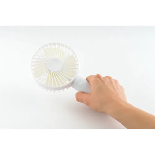 DINI USB ventilátor állvánnyal Fehér 