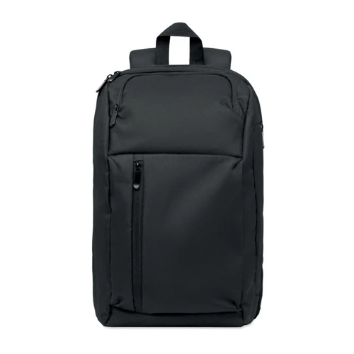 DOHA 15col RPET laptop hátizsák 15l Fekete 