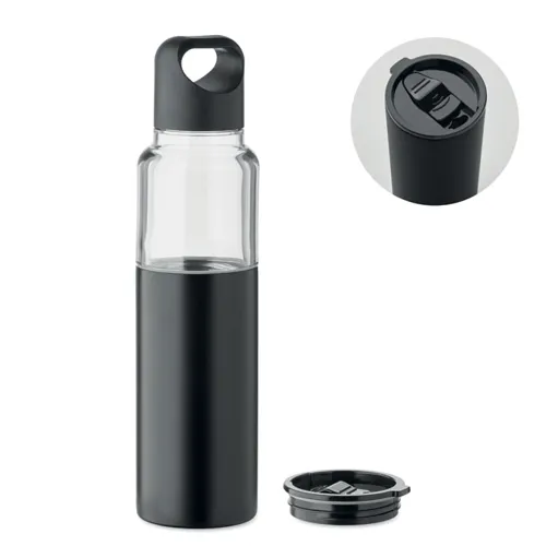 DUALUSE 2 az 1-ben palack 610 ml Fekete 