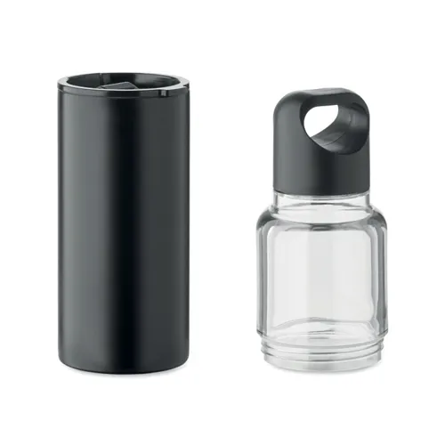 DUALUSE 2 az 1-ben palack 610 ml Fekete 