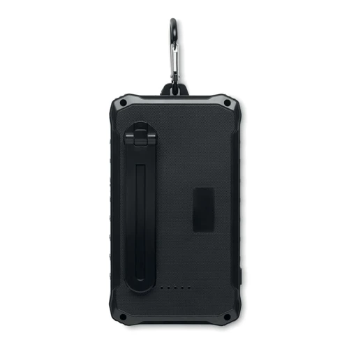 DYA 8000 mAh napelem/dinamós töltő Fekete 