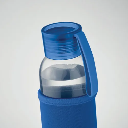EBOR Újrahaszn. üveg palack 500 ml Királykék 