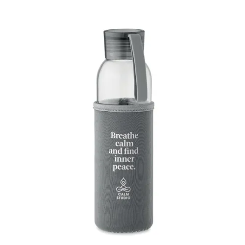 EBOR Újrahaszn. üveg palack 500 ml Kőszürke 