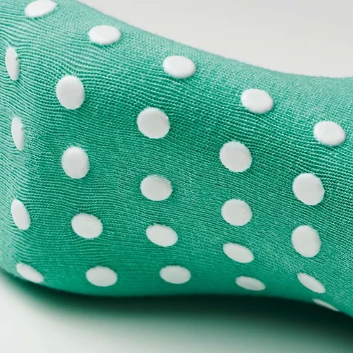 Egyedi dizájn szerinti csúszásmentes pamut jacquard bokazokni  