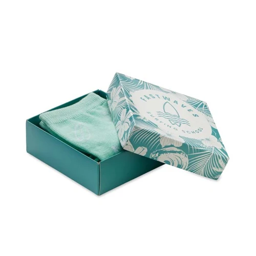 Egyedi dizájn szerinti csúszásmentes pamut jacquard crew zokni  